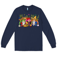 Navy mexican gnomes Long Sleeve Tee - CTS Tumbler Store