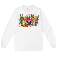 White mexican gnomes Long Sleeve Tee - CTS Tumbler Store