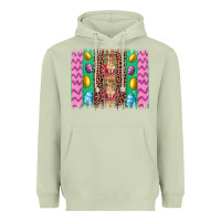 Matcha easter leopard egg bunny brush stroke Heavyweight Hoodie - Artiststas