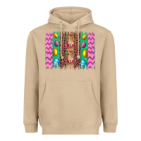 Mushroom easter leopard egg bunny brush stroke Heavyweight Hoodie - Artiststas