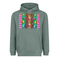 Sage easter leopard egg bunny brush stroke Heavyweight Hoodie - Artiststas