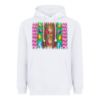 White easter leopard egg bunny brush stroke Heavyweight Hoodie - Artiststas