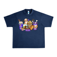 Navy havanese terrier coffee cups Urban Heavy Tee - Zillion Design Studio
