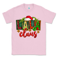 Bubblegum Pink Christmas lala claus Classic Tee - FaDigitalArtStudio