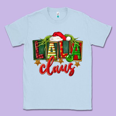Christmas Lala Claus Classic Tee Designed By Fadigitalartstudio