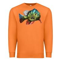 Carrot Peacock Bass Illustrations Premium Sweatshirt - LillyAllenDesigns