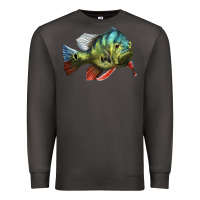 Smoke Peacock Bass Illustrations Premium Sweatshirt - LillyAllenDesigns