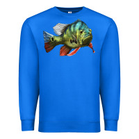 True Royal Peacock Bass Illustrations Premium Sweatshirt - LillyAllenDesigns