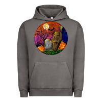 Pigment Tornado halloween round Urban Hoodie - BundleAndBundleShop