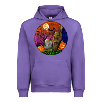 Tulip halloween round Urban Hoodie - BundleAndBundleShop
