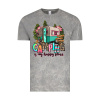 Cloud Rock camping is my happy place Vintage Tee - RanaPortraitStore