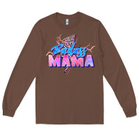 Chestnut badass mama Long Sleeve Tee - Zillion Design Studio