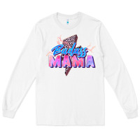 White badass mama Long Sleeve Tee - Zillion Design Studio