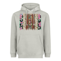 Moon Dust easter leopard cowhide bunny brush stroke Heavyweight Hoodie - Artiststas