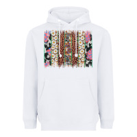 White easter leopard cowhide bunny brush stroke Heavyweight Hoodie - Artiststas