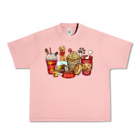 Salmon golden retriever coffee cups Urban Heavy Tee - Zillion Design Studio