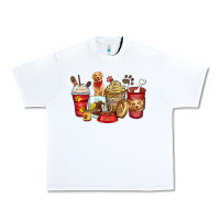 White golden retriever coffee cups Urban Heavy Tee - Zillion Design Studio