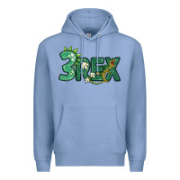 Colony Blue three rex Premium Hoodie - MaliasSmallBusiness