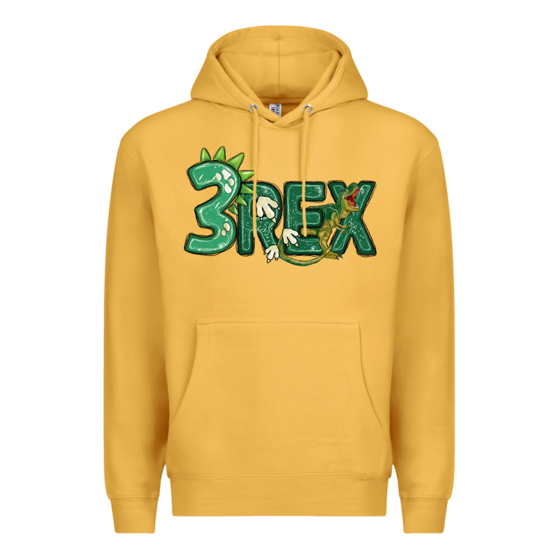 Three Rex Premium Hoodie by MaliasSmallBusiness | Teevron