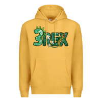 Mustard three rex Premium Hoodie - MaliasSmallBusiness