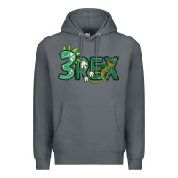 Rock three rex Premium Hoodie - MaliasSmallBusiness