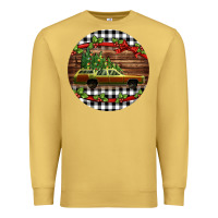 Antique Gold Christmas vacation car Christmas Premium Sweatshirt - Jasminsmagicworld