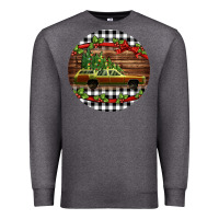 Charcoal Heather Christmas vacation car Christmas Premium Sweatshirt - Jasminsmagicworld