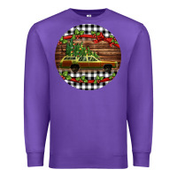 Purple Christmas vacation car Christmas Premium Sweatshirt - Jasminsmagicworld