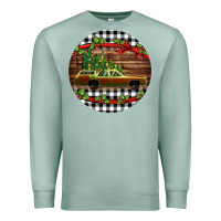 Seafoam Christmas vacation car Christmas Premium Sweatshirt - Jasminsmagicworld