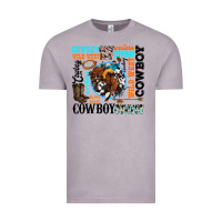 Vintage Zinc western cowboy wild west Vintage Tee - texasbilliewilder