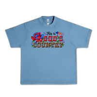 Pebble Blue this is god s country Urban Heavy Tee - texasbilliewilder