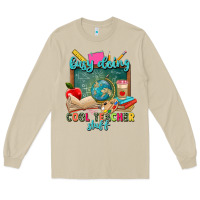 Mushroom busy doing cool teacher stuff Long Sleeve Tee - Zillion Design Studio