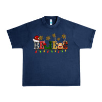 Navy christmas believe Urban Heavy Tee - BarkalooDesign