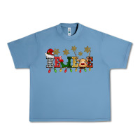 Pebble Blue christmas believe Urban Heavy Tee - BarkalooDesign