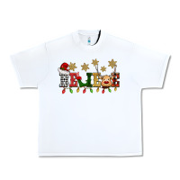 White christmas believe Urban Heavy Tee - BarkalooDesign