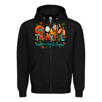 Black one thankful respiratory therapist Zipper Hoodie - AdoDesignShop