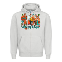 Dove Grey one thankful respiratory therapist Zipper Hoodie - AdoDesignShop