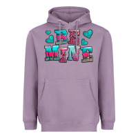 Lavender be mine western valentine's day no background Heavyweight Hoodie - AdoDesignShop