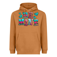 Be Mine Western Valentine's Day No Background Heavyweight Hoodie | Teevron