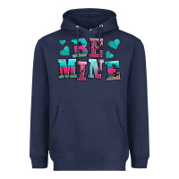 Navy be mine western valentine's day no background Heavyweight Hoodie - AdoDesignShop