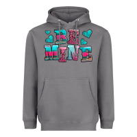 Storm be mine western valentine's day no background Heavyweight Hoodie - AdoDesignShop