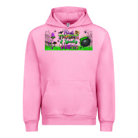Fuchsia Pink thick thighs and spooky vibes libbey glass Urban Hoodie - BundleAndBundleShop