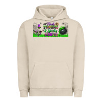 Pigment French Oak thick thighs and spooky vibes libbey glass Urban Hoodie - BundleAndBundleShop