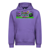 Tulip thick thighs and spooky vibes libbey glass Urban Hoodie - BundleAndBundleShop