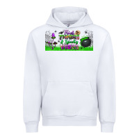 White thick thighs and spooky vibes libbey glass Urban Hoodie - BundleAndBundleShop