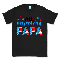 Black All American papa Classic Tee - Neo Western