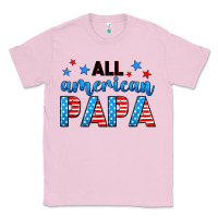 Bubblegum Pink All American papa Classic Tee - Neo Western