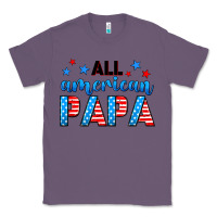 Lavender All American papa Classic Tee - Neo Western