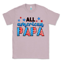 Lilac All American papa Classic Tee - Neo Western