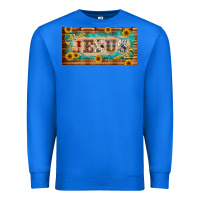 True Royal jesus western patterns license plate template Premium Sweatshirt - BarkalooDesign